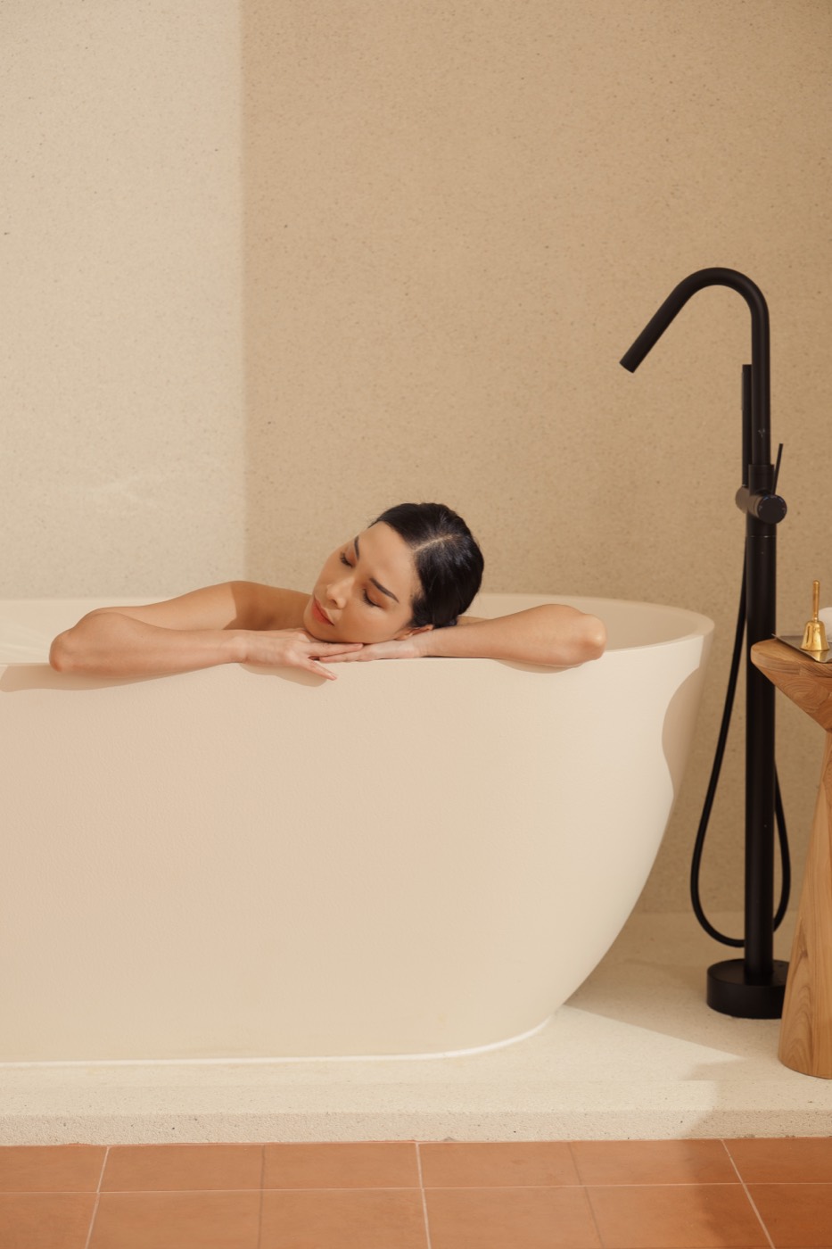 Warm bath ritual at SereneSanct